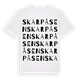 Skarpåsen ordlek t-shirt