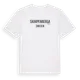 White t-shirt med Skarpenberga i Sverige t-shirt