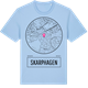 Blue Soul t-shirt med Skarphagen t-shirt