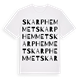 Skarphemmet ordlek t-shirt