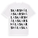 Skarsmåla ordlek t-shirt