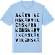 Blue Soul t-shirt med Skärviken ordlek t-shirt