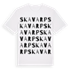 Skavarp ordlek t-shirt