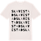 Vintage White t-shirt med Skavestad ordlek t-shirt