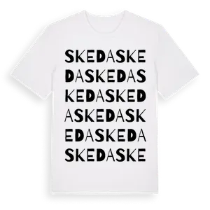 Skeda ordlek t-shirt – ekologisk bomull t-shirt från Pinshirt