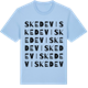 Blue Soul t-shirt med Skedevi ordlek t-shirt