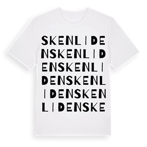Skenliden ordlek t-shirt – ekologisk bomull t-shirt från Pinshirt