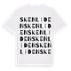 Skenliden ordlek t-shirt