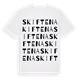 Skiftena ordlek t-shirt