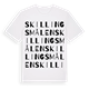 Skillingsmålen ordlek t-shirt