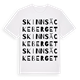 Skinnsäckeberget ordlek t-shirt