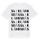 Skirlångsnäs ordlek t-shirt