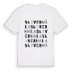 Skivermåla ordlek t-shirt