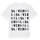 Skivermåla ordlek t-shirt