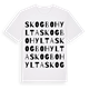 Skogbohylta ordlek t-shirt