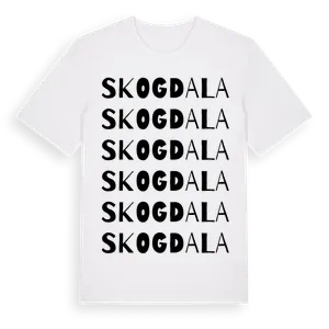 Skogdala ordlek t-shirt – ekologisk bomull t-shirt från Pinshirt