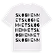 Skoghemmet ordlek t-shirt