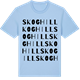 Blue Soul t-shirt med Skoghill ordlek t-shirt
