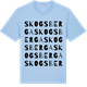 Blue Soul t-shirt med Skogsberga ordlek t-shirt