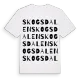 Skogsdalen ordlek t-shirt