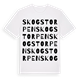 Skogstorpen ordlek t-shirt