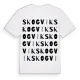 Skogvik ordlek t-shirt