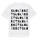 Skokärret ordlek t-shirt