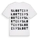 Skorteby ordlek t-shirt