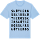 Blue Soul t-shirt med Skötbergsskär ordlek t-shirt