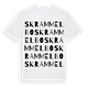 Skrammelbo ordlek t-shirt