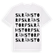 Skrämstorp ordlek t-shirt
