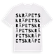 Skräpet ordlek t-shirt