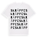 Skräppe ordlek t-shirt