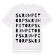 Skrumpetorp ordlek t-shirt