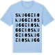 Blue Soul t-shirt med Skuggebo ordlek t-shirt