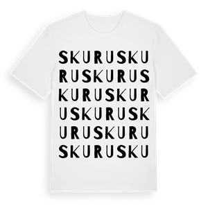 Skuru ordlek t-shirt – ekologisk bomull t-shirt från Pinshirt