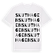 Skuthagen ordlek t-shirt