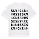 Skvackramosse ordlek t-shirt