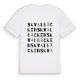Skvalbäcken ordlek t-shirt