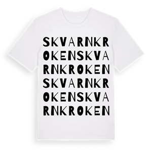 Skvarnkroken ordlek t-shirt – ekologisk bomull t-shirt från Pinshirt