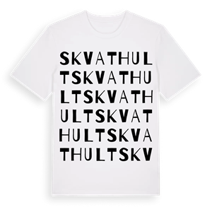 Skvathult ordlek t-shirt – ekologisk bomull t-shirt från Pinshirt