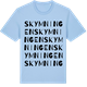 Blue Soul t-shirt med Skymningen ordlek t-shirt
