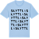 Blue Soul t-shirt med Skyttla ordlek t-shirt