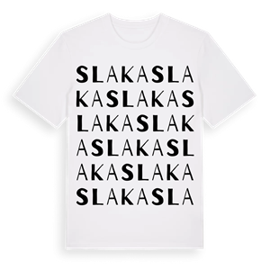 Slaka ordlek t-shirt – ekologisk bomull t-shirt från Pinshirt