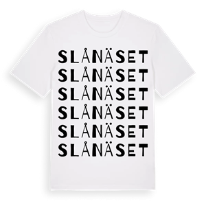 Slånäset ordlek t-shirt – ekologisk bomull t-shirt från Pinshirt