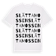 Slättamossen ordlek t-shirt