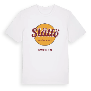 Slättö cirkel t-shirt – ekologisk bomull t-shirt från Pinshirt