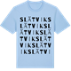 Blue Soul t-shirt med Slätvik ordlek t-shirt