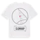 White t-shirt med Slomarp t-shirt