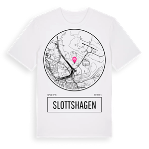 Slottshagen t-shirt – ekologisk bomull t-shirt från Pinshirt